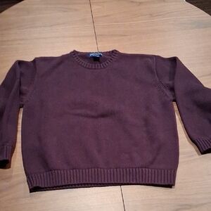 Charter Club Men's Crewneck Sweater - Plum